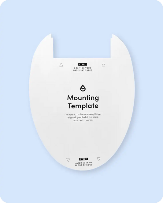 Elongated Mounting Template for Wave/Oasis