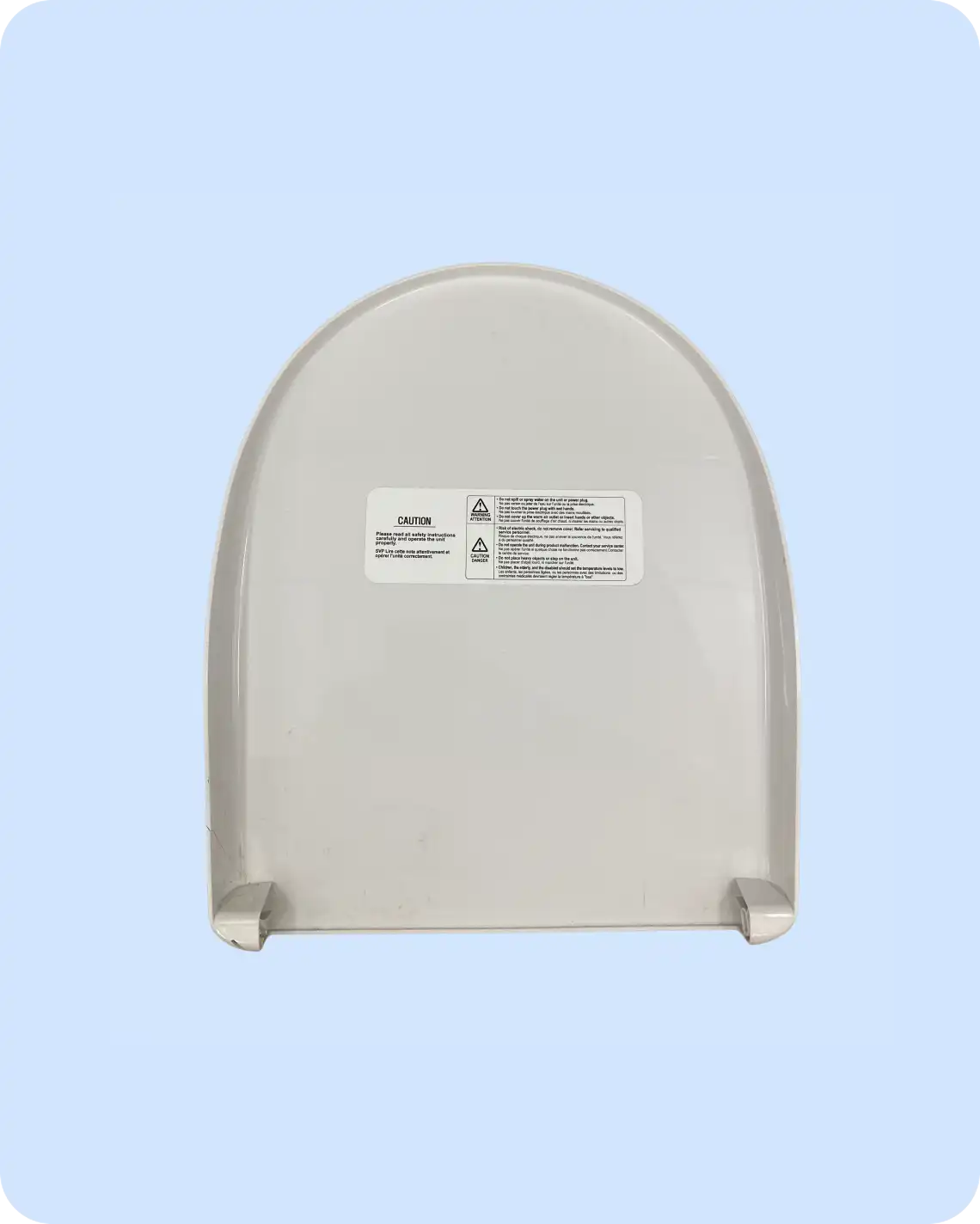 Ace Electric Bidet Lid - Round