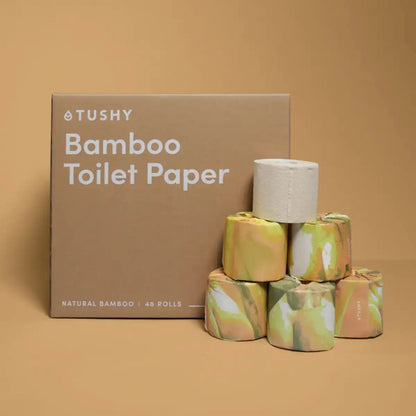 Premium Natural Bamboo Toilet Paper