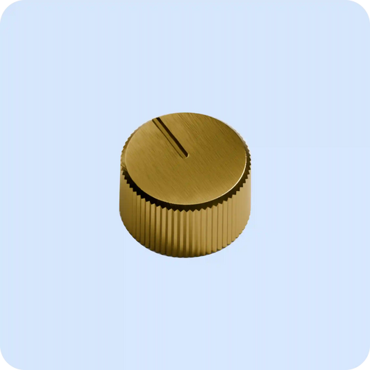 4.0 Adjustable Nozzle Knob: Brushed Brass