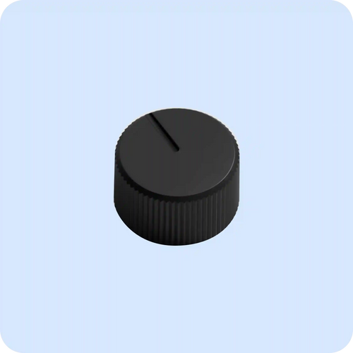 4.0 Adjustable Nozzle Knob: Matte Black