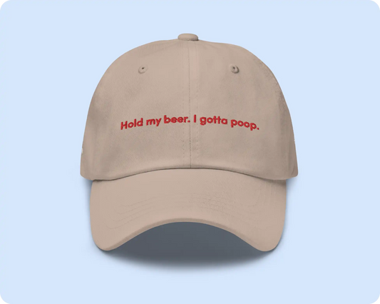 Dad Hat: Narragansett Beer X TUSHY - Cream