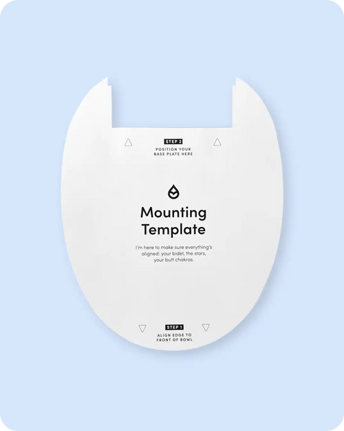 Round Mounting Template for Wave/Oasis