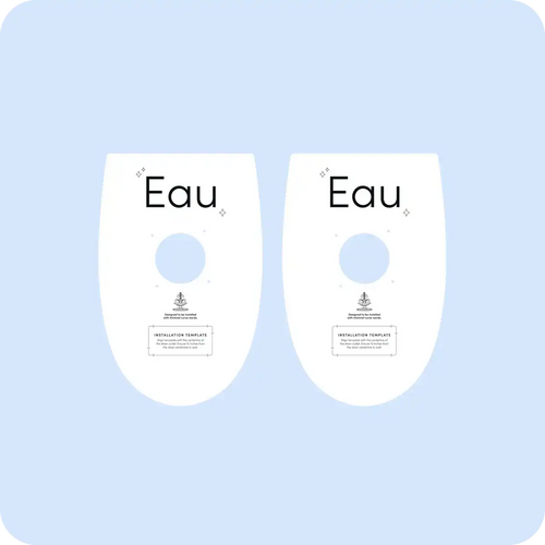 Mounting Template for Eau by TUSHY