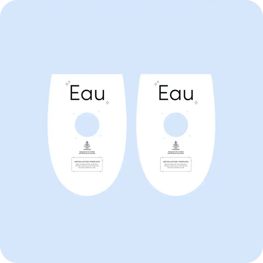 Mounting Template for Eau by TUSHY