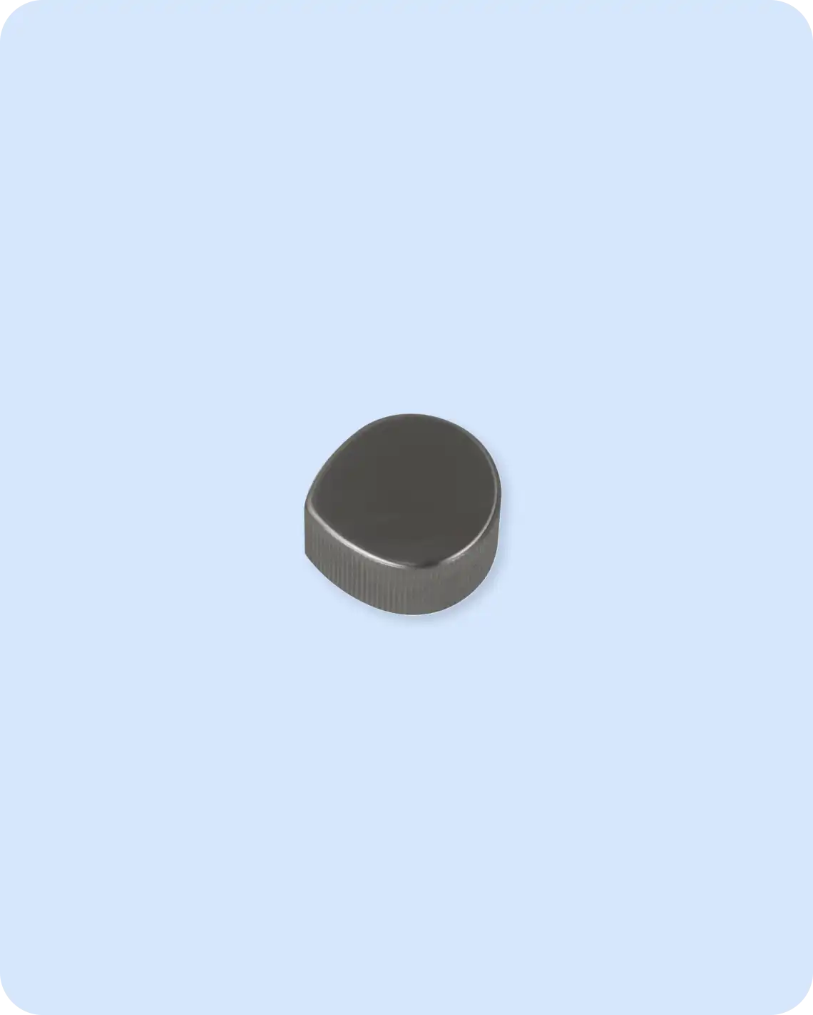Oasis Temperature Knob - Brushed Platinum